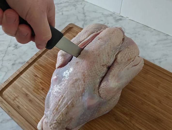 Spatchcock your turkey