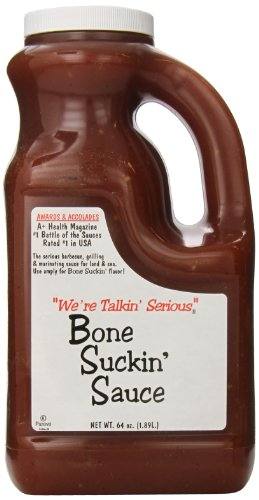 Bone Suckin Gourmet Foods Bbq Sauce, 64 Oz