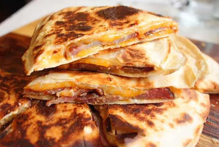  Four Ingredient Breakfast Quesadillas 