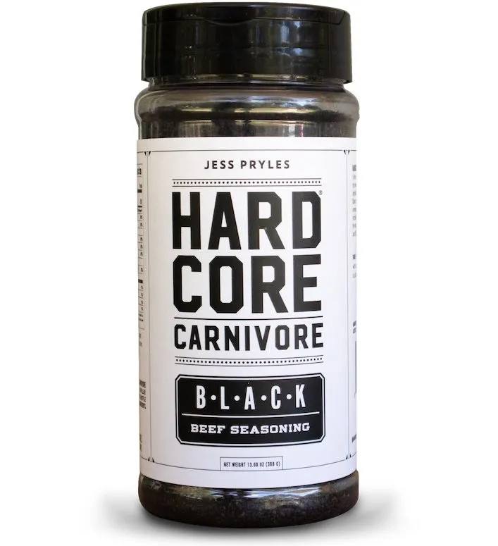 Hardcore Carnivore Black BBQ Rub