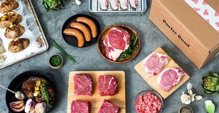 Porter Road Meat Subscription Box