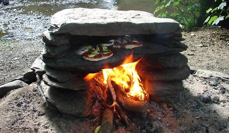 Square DIY Pizza Oven