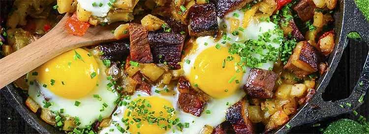 breakfast brisket hash